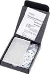 Picture of Certified Kit 1.5 ml for LC/LCMS, clear glass with label, wide open , with Shimadzu certificate