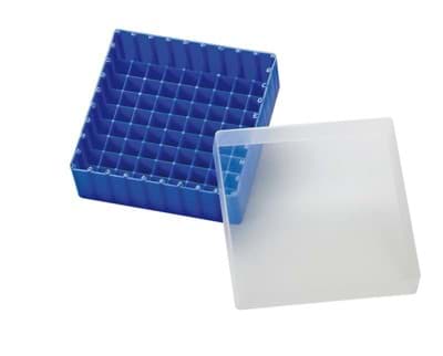 Picture of PP storage box for 1.5 vials,  81 cavities with alphanumeric coding