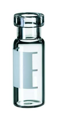 Picture of 1.5 ml Clear Crimp Neck Vial with Label