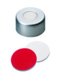 Picture of Aluminum Cap clear lacquered, 5.5 mm centre hole, Septum Silicone/PTFE