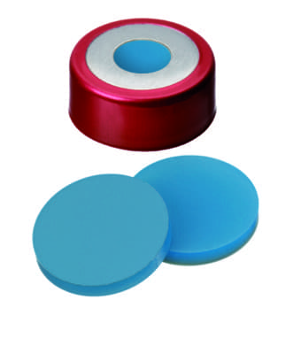 Picture of Magnetic Bimetal Cap, red, 8.0 mm centre hole