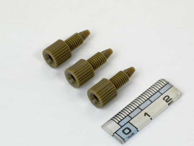 Image de MALE NUT 1.6MN PEEK 3PCS