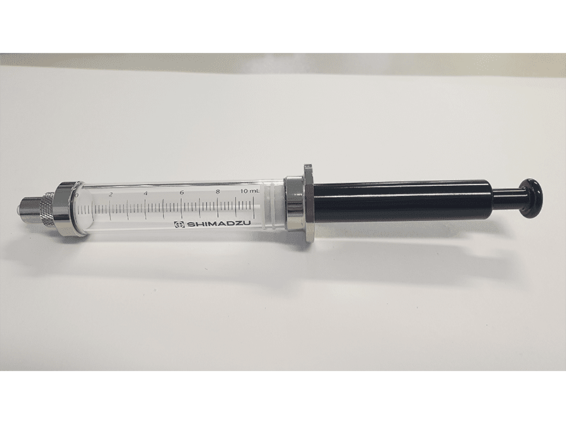 Picture of Syringe; 10 ml; gas tight; removable needle; Luer Lock; PTFE plunger