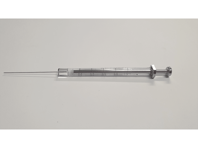 Afbeelding van HS Syringe; 1 ml; gas tight; fixed needle; 23G; 50mm needle length;side hole dome