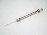 Picture of Syringe; 250 µl; 25F; removable needle; 50 mm needle length; beveled tip