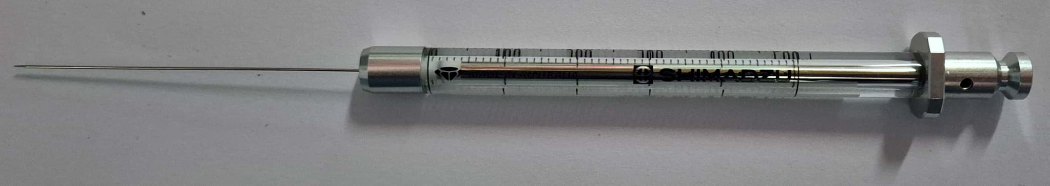 Afbeelding van Syringe; 500 µl; gas tight; fixed needle; 26G; 57mm needle length;cone tip