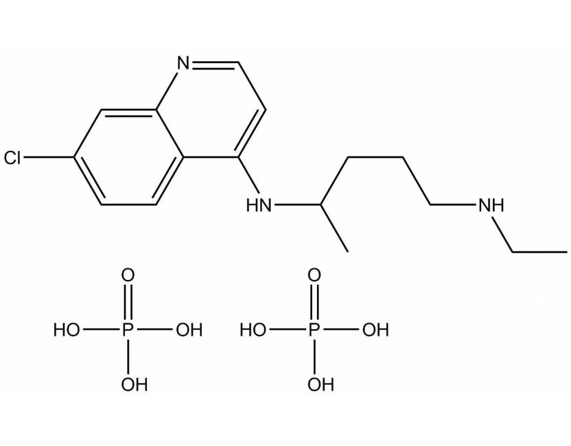 Afbeelding van Desethylchloroquine diphosphate